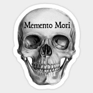 memento mori Sticker